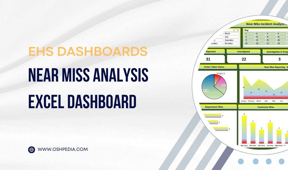 Near Miss Analysis Excel Dashboard oshpedia.com